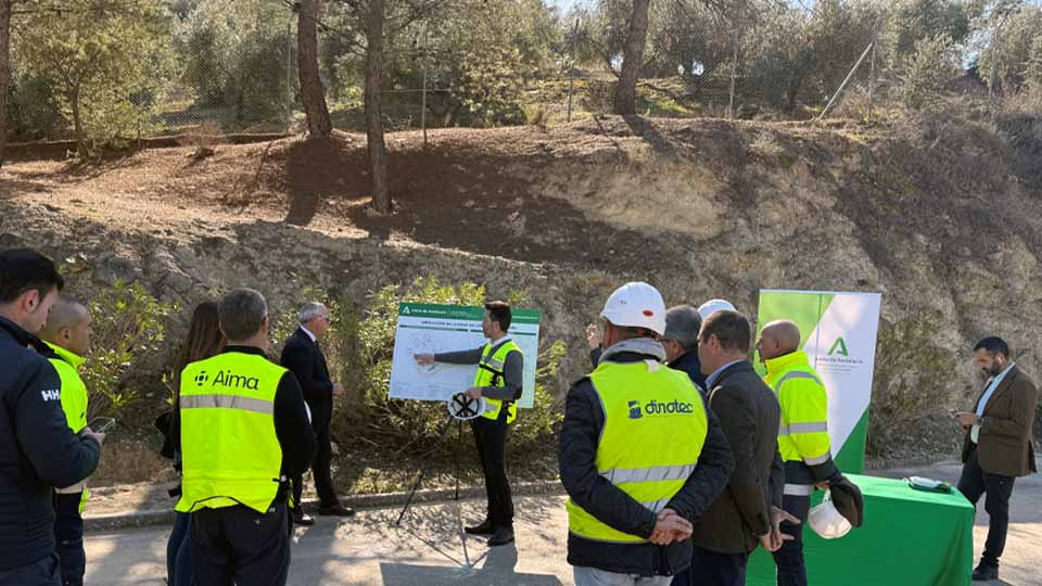 DINOTEC inicia las obras de ampliación de la EDAR Los Villares (Jaén) 